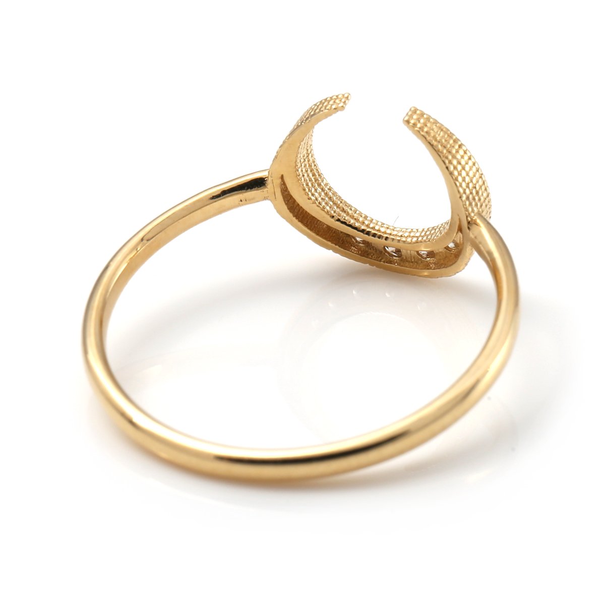 ダイヤモンド 18K イエローゴールド リング