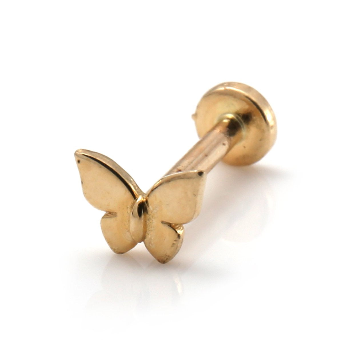 14K イエローゴールド ボディピアス