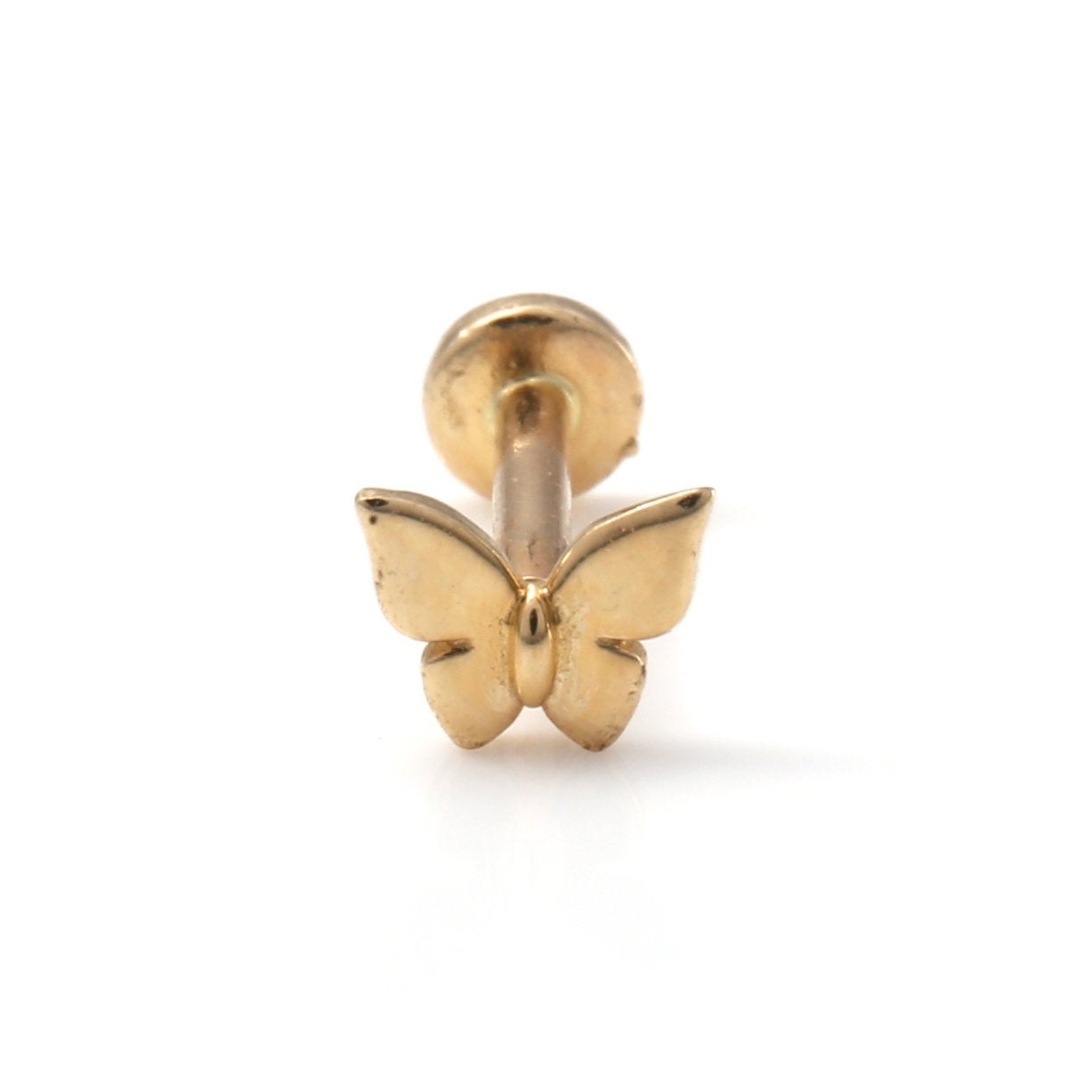 14K イエローゴールド ボディピアス