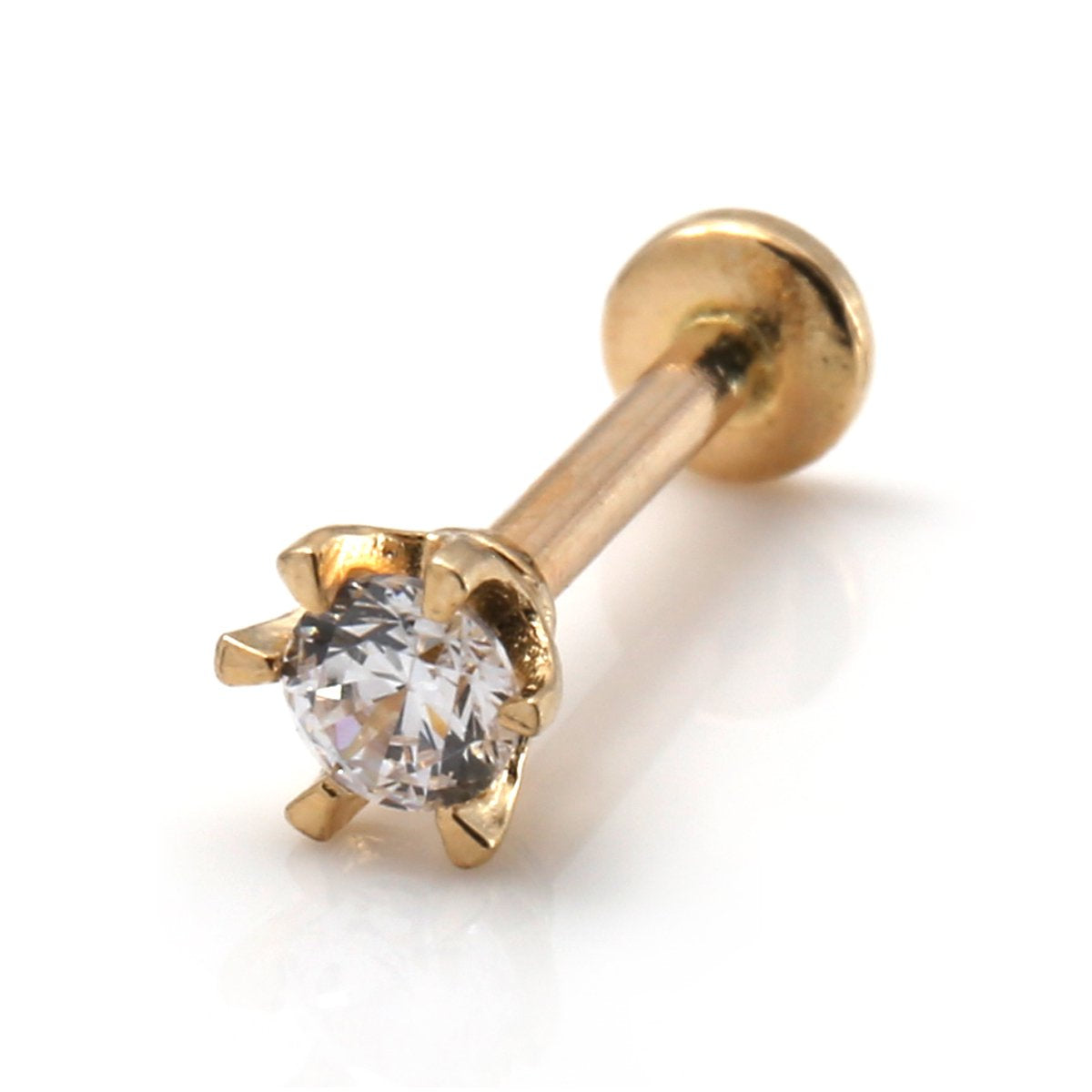 14K イエローゴールド ボディピアス