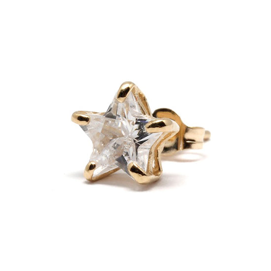 14K イエローゴールド ピアス