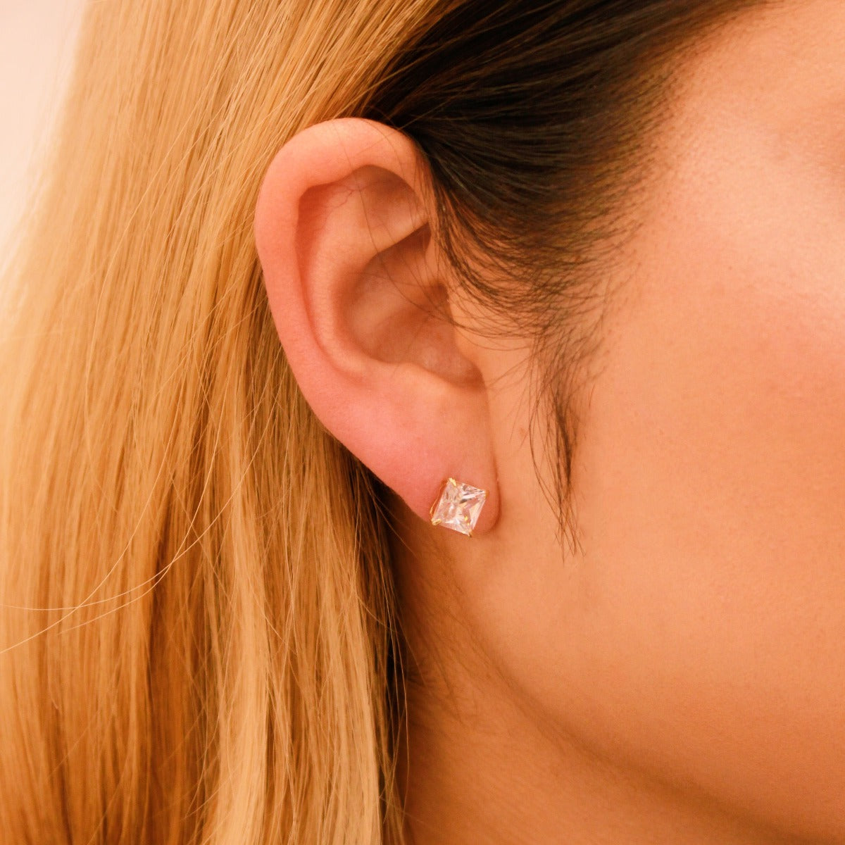 14K イエローゴールド ピアス